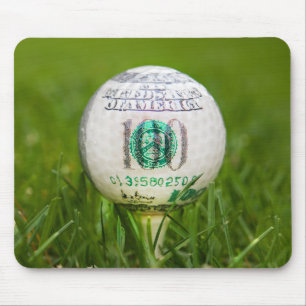 Mousepad Bola de Golfe de Cem Dólares