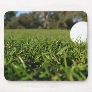 Mousepad Bola de golfe no tapete do rato do campo de golfe