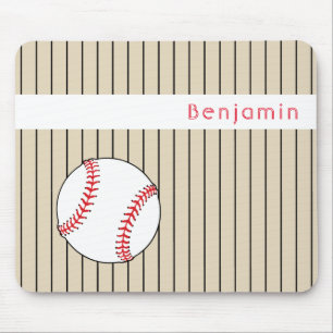Mousepad Bola do basebol personalizada