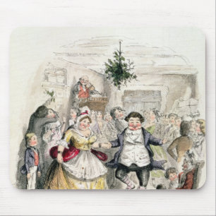 Mousepad Bola do Sr. Fezziwig, 'de um Natal Carol