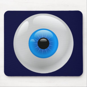 MOUSEPAD BOLA DOS OLHOS AZUIS