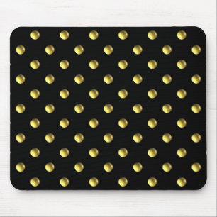 Mousepad Bolas Dourados