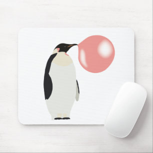 Mousepad Bolha Borracha de Goma Pinguim