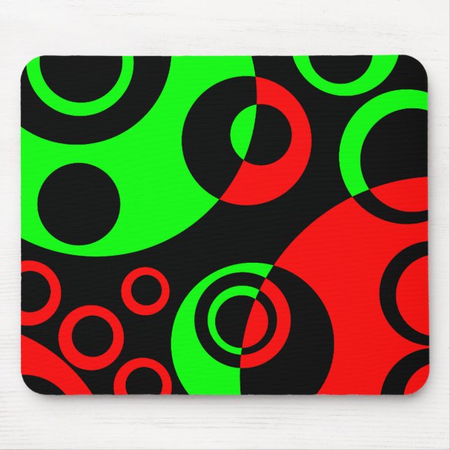 Mousepad Bolhas de abstrato 01 - V2 (Frente)
