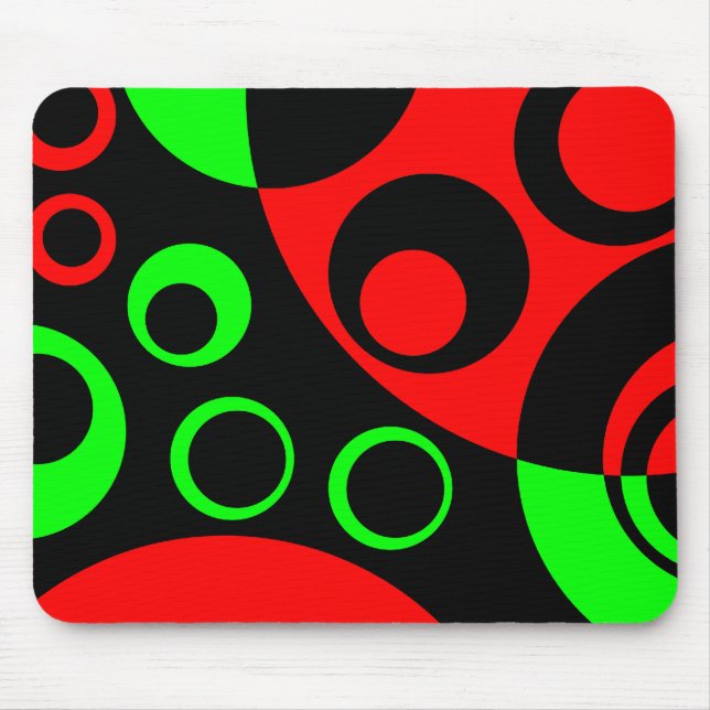 Mousepad Bolhas de abstrato 02 - V2 (Frente)
