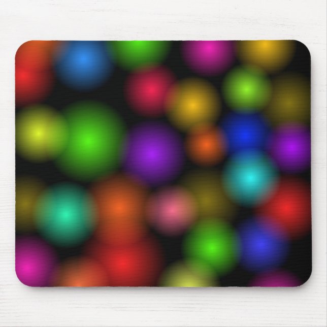Mousepad Bolhas de cor (Frente)