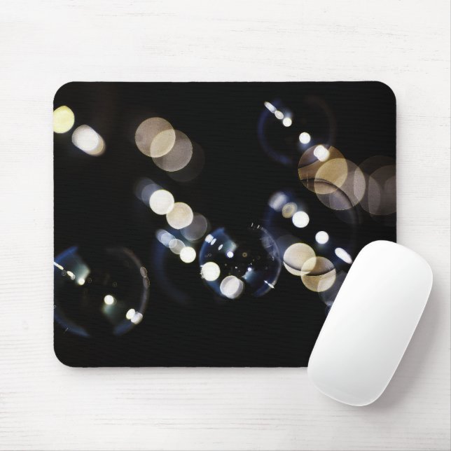 Mousepad Bolhas E Bokeh Design (Com mouse)