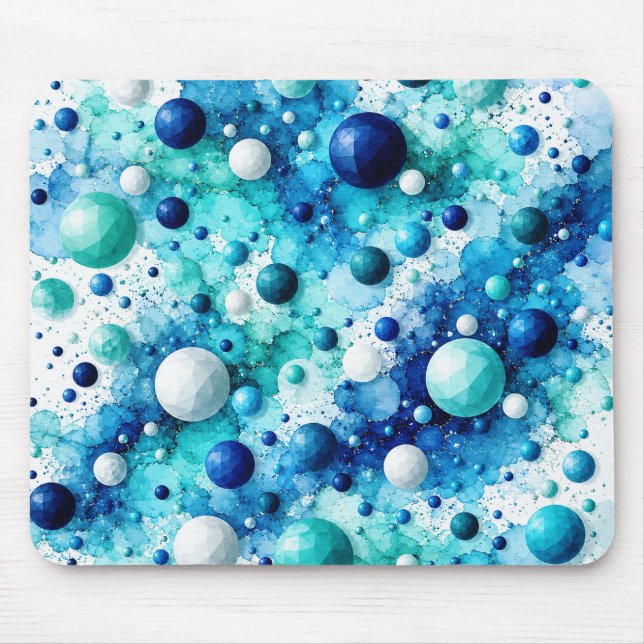 Mousepad Bolhas Poli Costeiras (Frente)