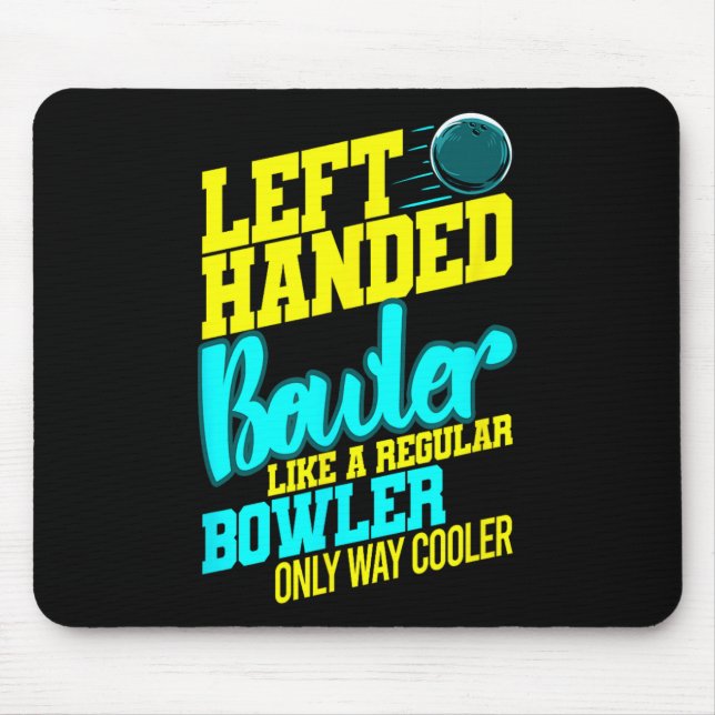 Mousepad Boliche à Esquerda Byll Byll Humor Boliche Striker (Frente)