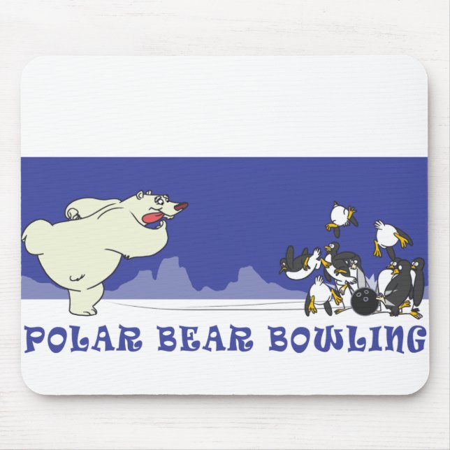 MOUSEPAD BOLICHE DO URSO POLAR (Frente)