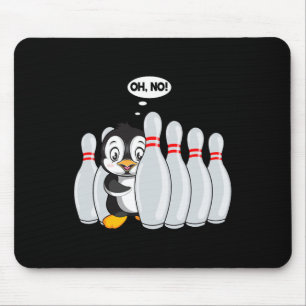 Mousepad Boliches Engraçadas Em Pinguim Cujo Pinguim É Para