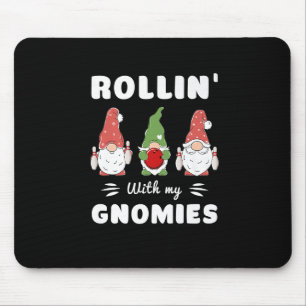 Mousepad Boliches Rolando Com Meus Gnomos Engraçado Gnomo P