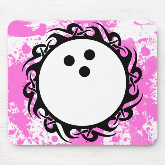 Mousepad boliches tribais (Frente)