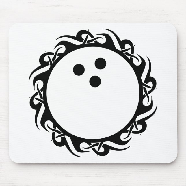 Mousepad boliches tribais (Frente)