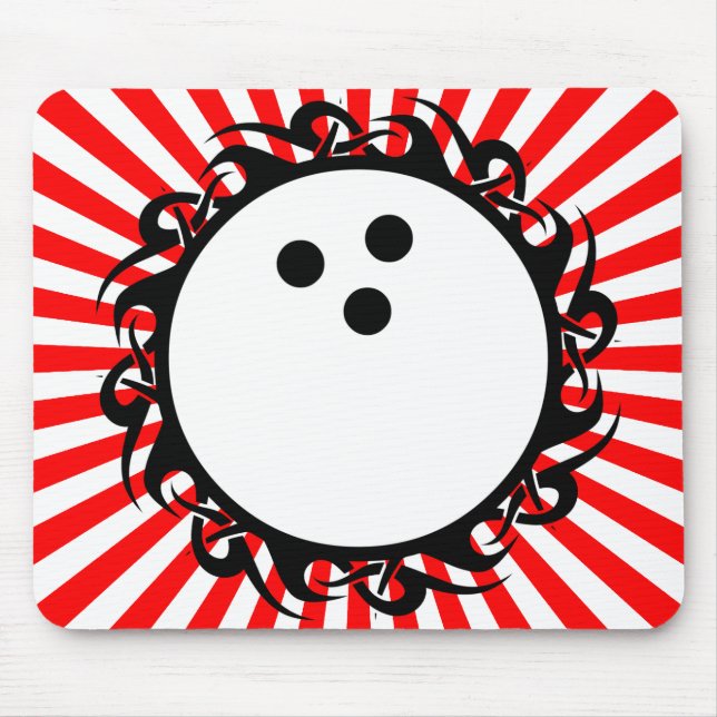 Mousepad boliches tribais (Frente)