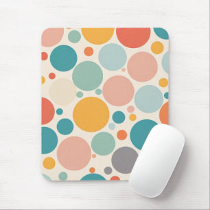 Mousepad Bolinhas coloridas