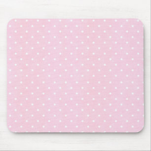 Mousepad Bolinhas cor-de-rosa