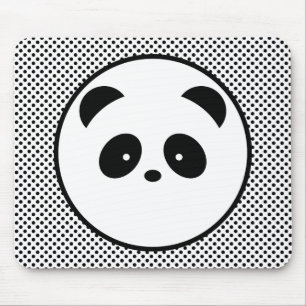 Mousepad Bolinhas da panda