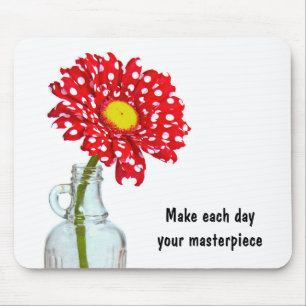 Mousepad Bolinhas Daisy com Cotação