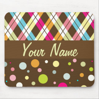 Mousepad Bolinhas de Argyle