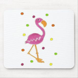 Mousepad Bolinhas do flamingo