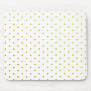 Mousepad Bolinhas do ouro da forma