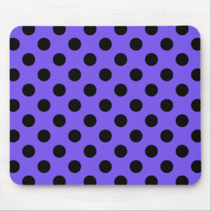 Mousepad bolinhas pretas no ponto