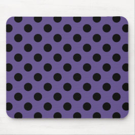 Mousepad Bolinhas pretas no ultravioleta