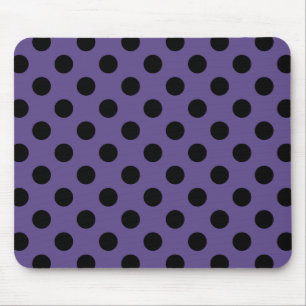 Mousepad Bolinhas pretas no ultravioleta