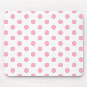 Mousepad Bolinhas Rosa