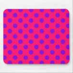 Mousepad Bolinhas roxas no cerco<br><div class="desc">Bolinhas roxas no cerco</div>