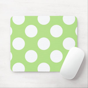 Mousepad Bolinhas verdes, padrão de Bolinhas, pontos, ponto