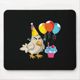 Mousepad Bolo de Aniversário Celebração Cupcake Fazendinha