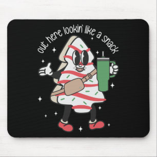 Mousepad Bolo De Árvore De Natal Boojee Aqui Parece Um