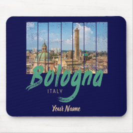 Mousepad Bolonha Emilia-Romagna Itália vintage souvenir