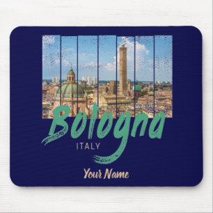 Mousepad Bolonha Emilia-Romagna Itália vintage souvenir