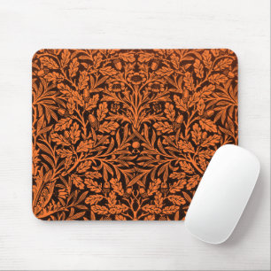 Mousepad Bolotas de Espelho e folhas de carvalho e Padrão F