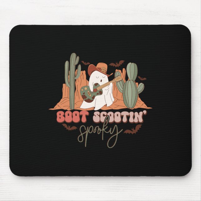Mousepad Bolsa de Boot Engraçado do Fantasma do Fantasma do (Frente)