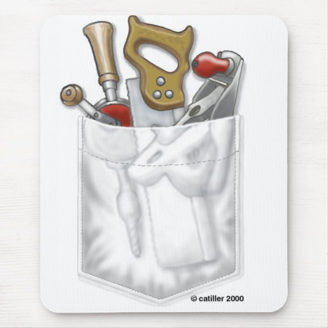 Mousepad Bolsa de Carpinteiro (Frente)