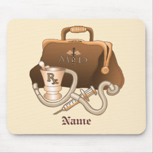 Mousepad Bolsa Médica de Médico