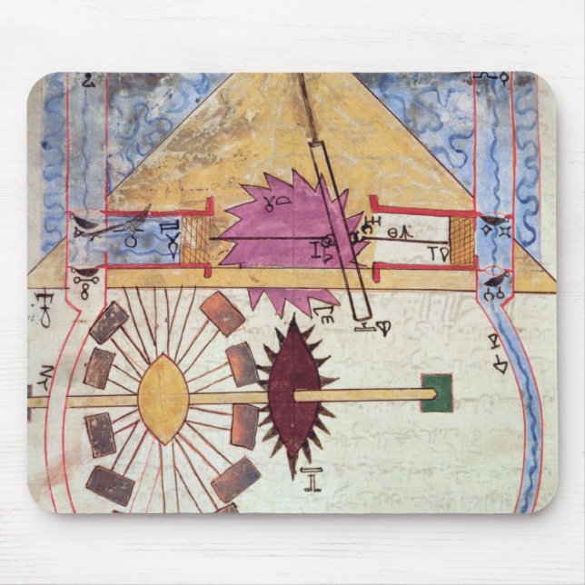 Mousepad Bomba de água, 'do livro de conhecimento de (Frente)