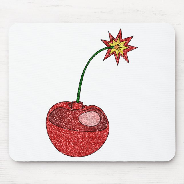 Mousepad Bomba de Cherry com brilho (Frente)