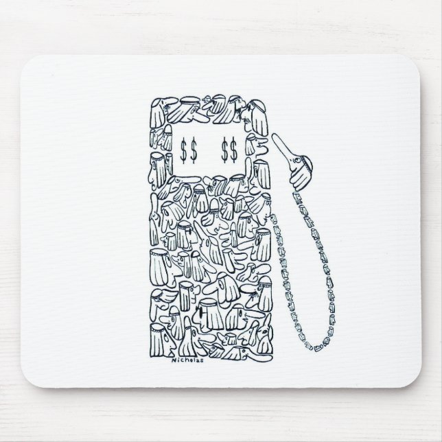 Mousepad Bomba de gás árabe (Frente)