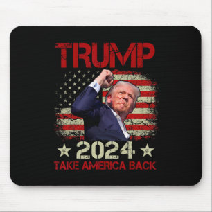 Mousepad Bomba De Pressão Disparada No Trump 2024 Sobrevive