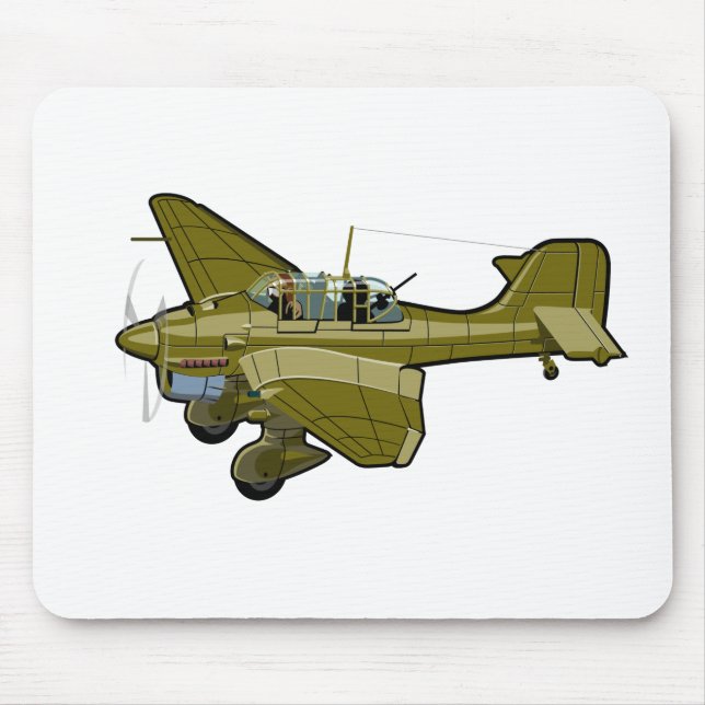 Mousepad Bombardeiro retrógrado (Frente)