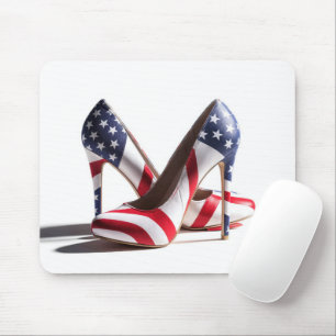 Mousepad Bombas de Moda de Bandeira Americana