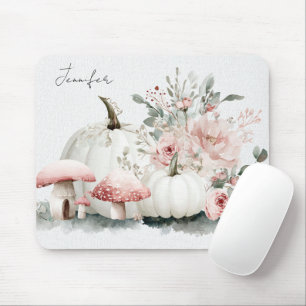 Mousepad Bombas de outono e flores