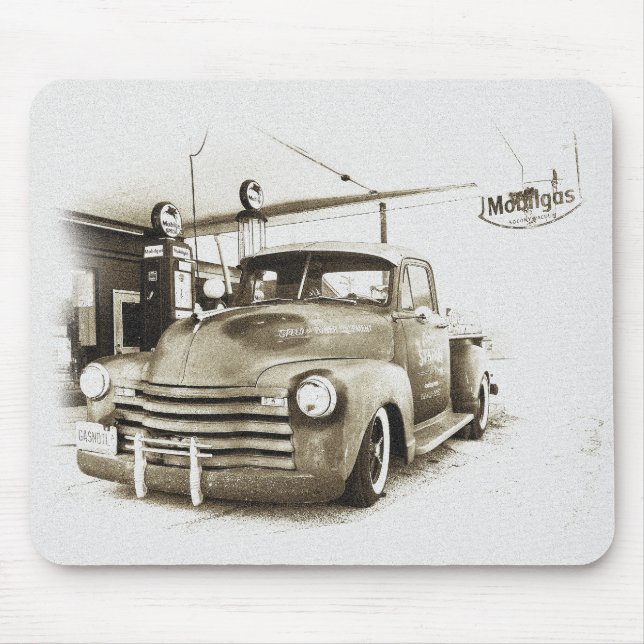 Mousepad Bombas do recolhimento e de gás do hot rod do (Frente)
