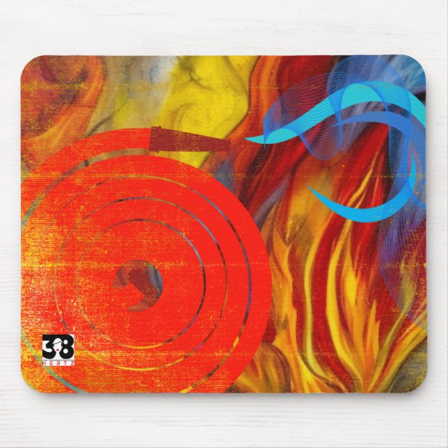 Mousepad Bombeiros Flare (Frente)