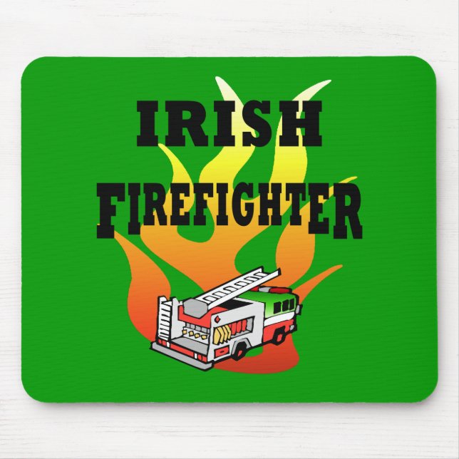 Mousepad Bombeiros irlandeses (Frente)